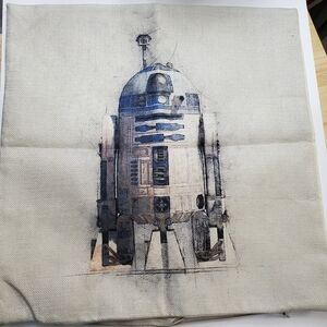 Star Wars R2-D2 Throw Pillow Cover